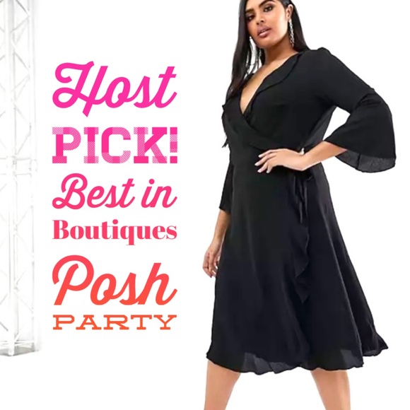 ASOS Perfection Little Black Dress Retired - Picture 1 of 5